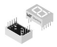 7-Segment LED Display WL-T7DS Green 14.2mm 572nm 46mcd 2.6V THT Common Anode